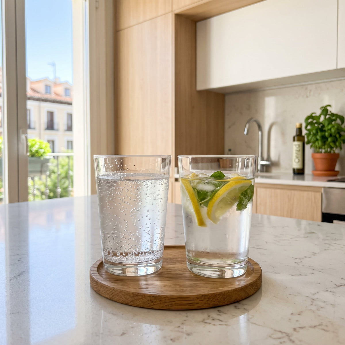 Agua con gas vs agua con sabor natural: cuál te ayuda más a beber más - Hidraly