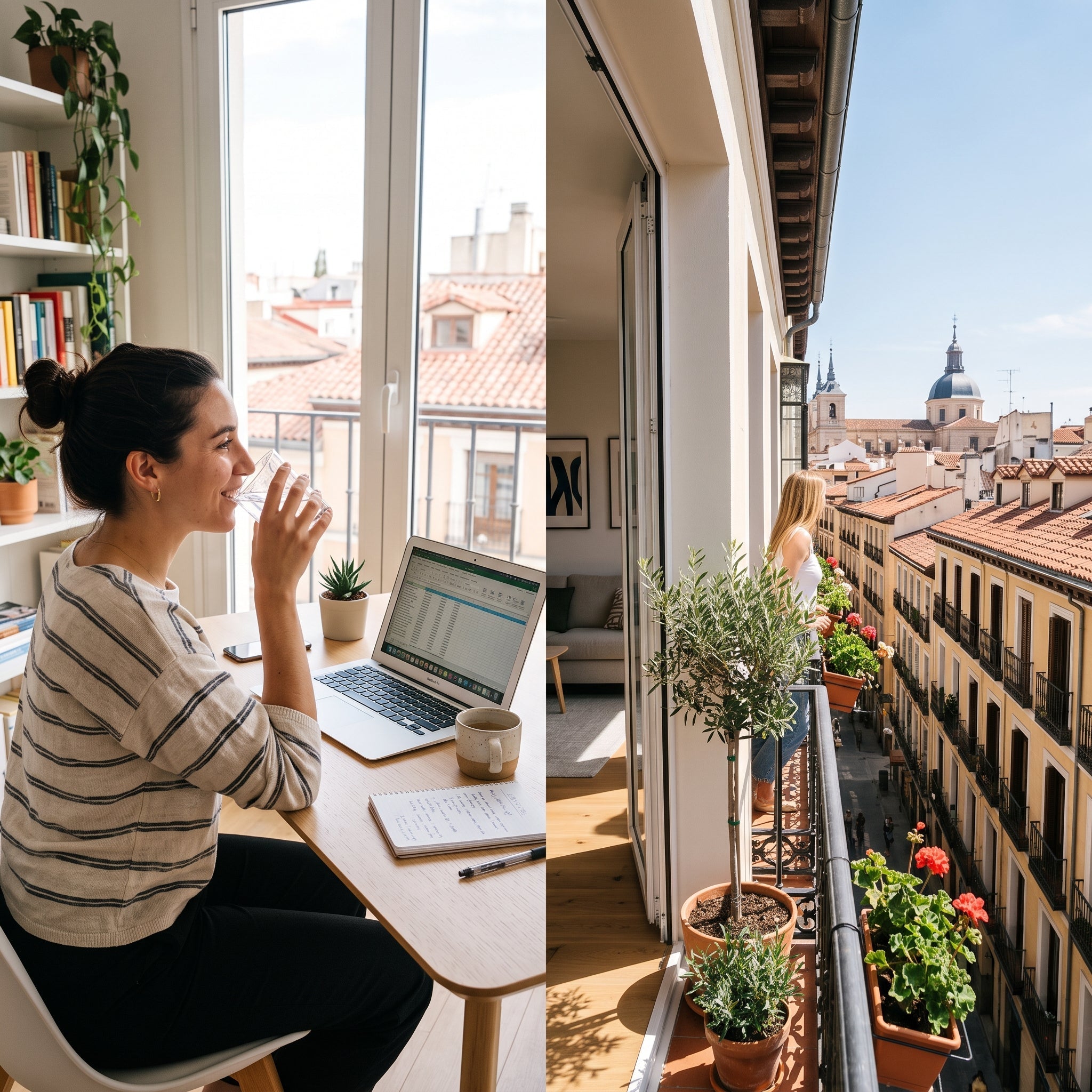 Hidratación en la oficina vs teletrabajo: qué cambia y cómo adaptarla - Hidraly