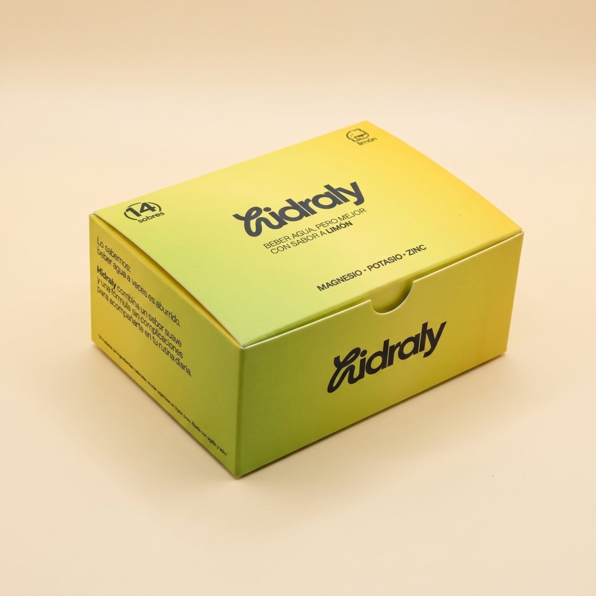 Hidraly Limón · 14 sobres hidratación diaria | Hidraly