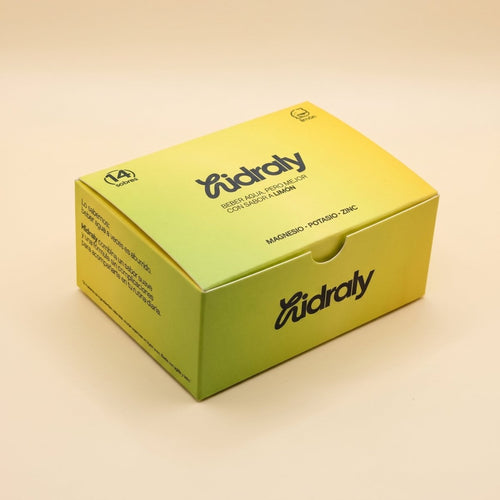 Hidraly Limón · 14 sobres hidratación diaria | Hidraly
