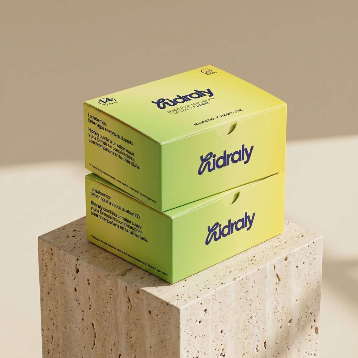 Hidraly Limón · 28 sobres hidratación diaria | Hidraly