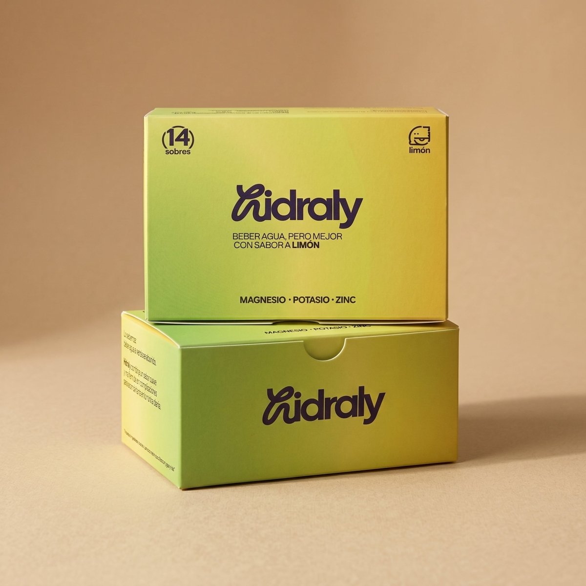 Hidraly Limón · 28 sobres hidratación diaria | Hidraly