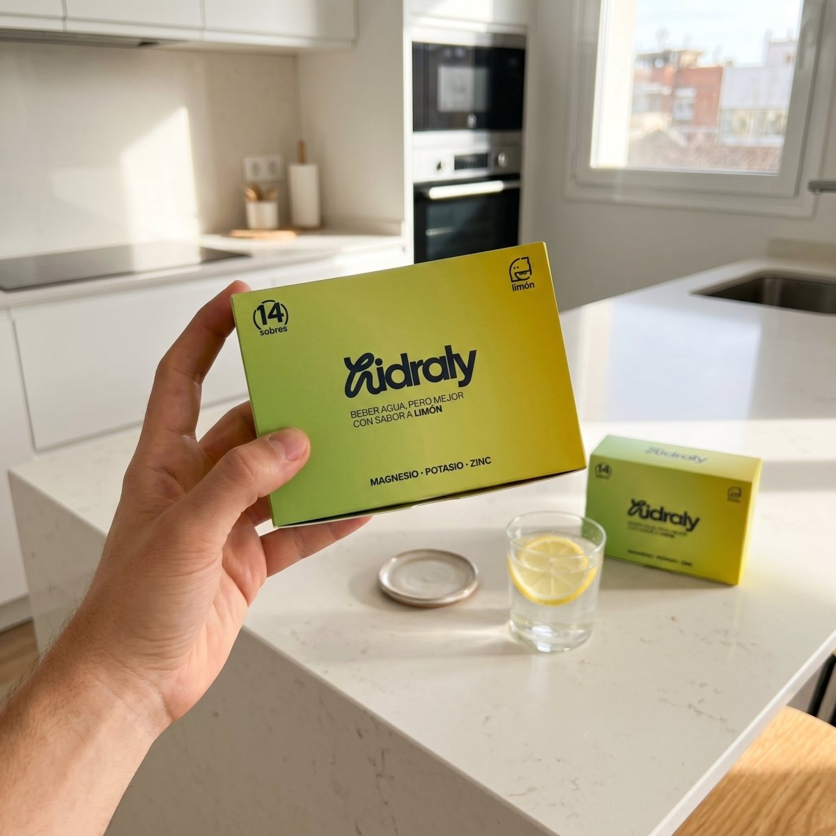 Hidraly Limón · 28 sobres hidratación diaria | Hidraly