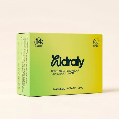 Hidraly Limón | Hidratación diaria | 14 sobres hidratación diaria | Hidraly