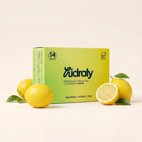 Hidraly Limón | Hidratación diaria | 14 sobres hidratación diaria | Hidraly
