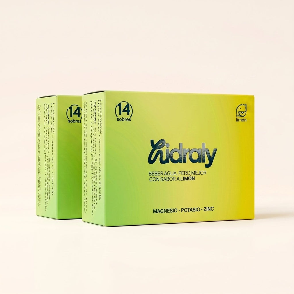Hidraly Limón | Hidratación diaria | 28 sobres hidratación diaria | Hidraly